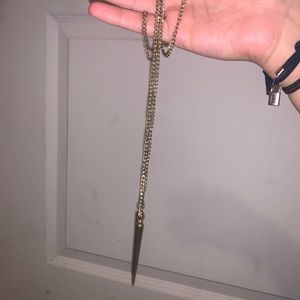 Gold necklace